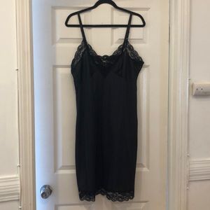 Vintage | Lace Satin Slip size 38